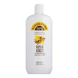 Alyssa Ashley Vanilla hand and body moisturiser 750 ml